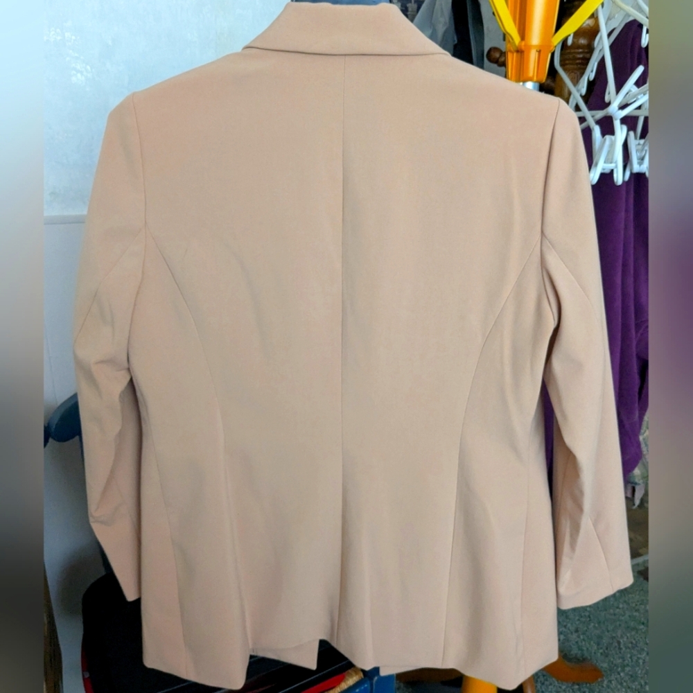 BAR III Faux Double-Breasted Boyfriend Jacket/Blazer, Sz L, NWOT!!! - Picture 2 of 5